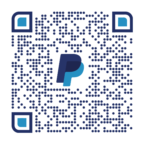 PayPal Spenden QR-Code für Animateris